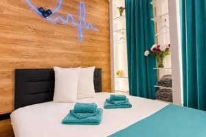 Квартира А_Rooms_Rodos. Апартаменты двухместный 124/1 (+1) 1